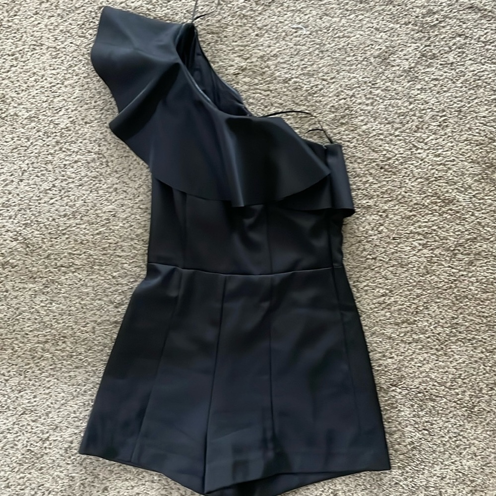 Short Dress with Ruffles